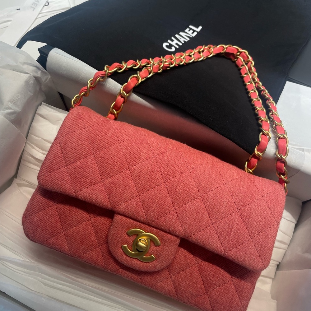 Chanel Pink Mini Flap Bag